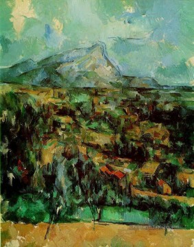 Mont Sainte Victoire 2 Paysage de Paul Cézanne Peinture à l'huile